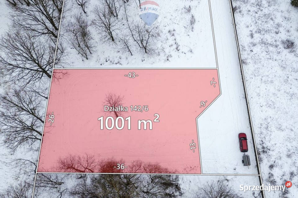 Działka budowlana 1001 m Żółwin gm Brwinów 26m mazowieckie