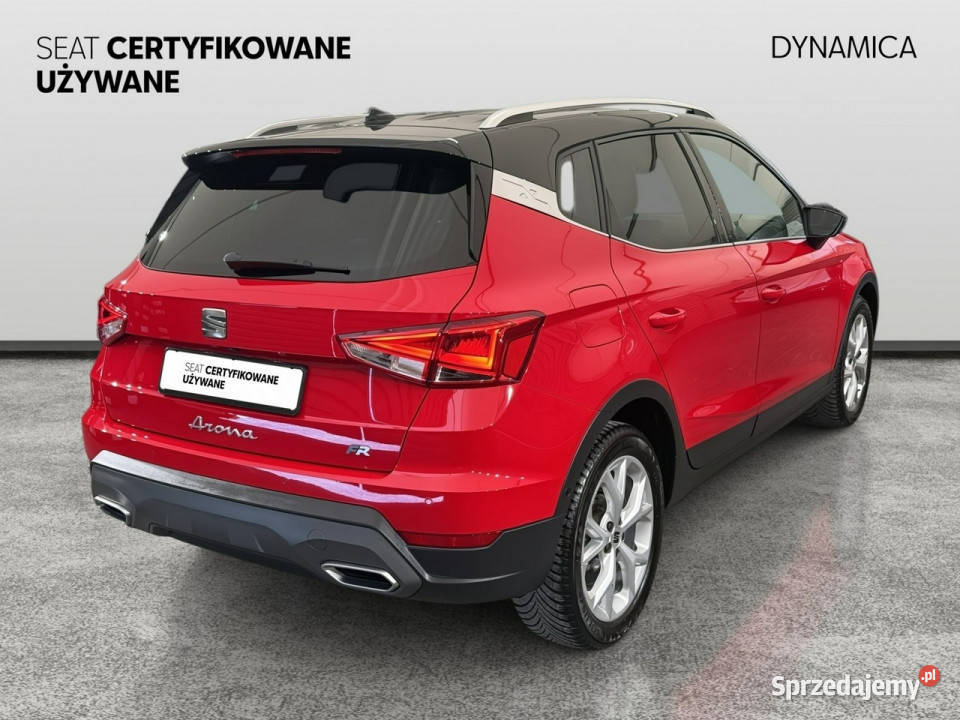 Seat Arona VAT 23 FR 10TSI 110 M6 2022 r salon I światła LED Myślenice