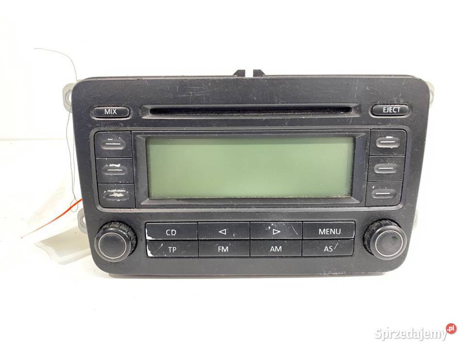 RADIO VW GOLF V 1K0035186JX 0310 ODTWARZACZ Sprzęt audio fabryczny