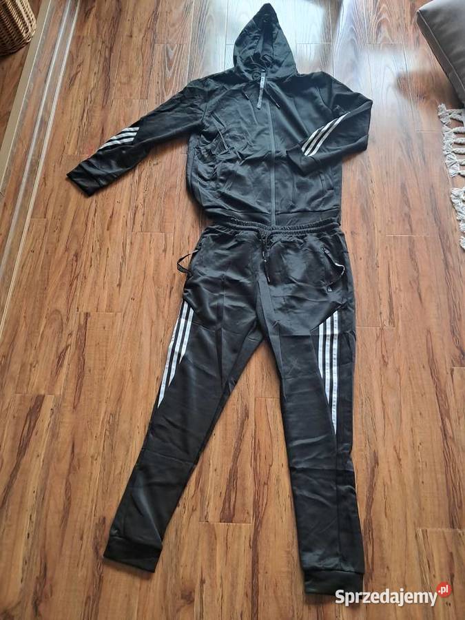 nowy czarny dres rozmiar M brak metki Odzież sportowa Sandomierz