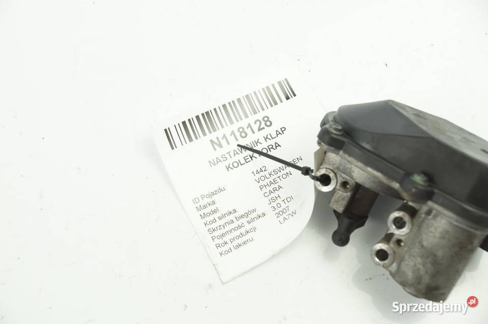 059129086L PHAETON NASTAWNIK KLAP KOLEKTORA Lipno