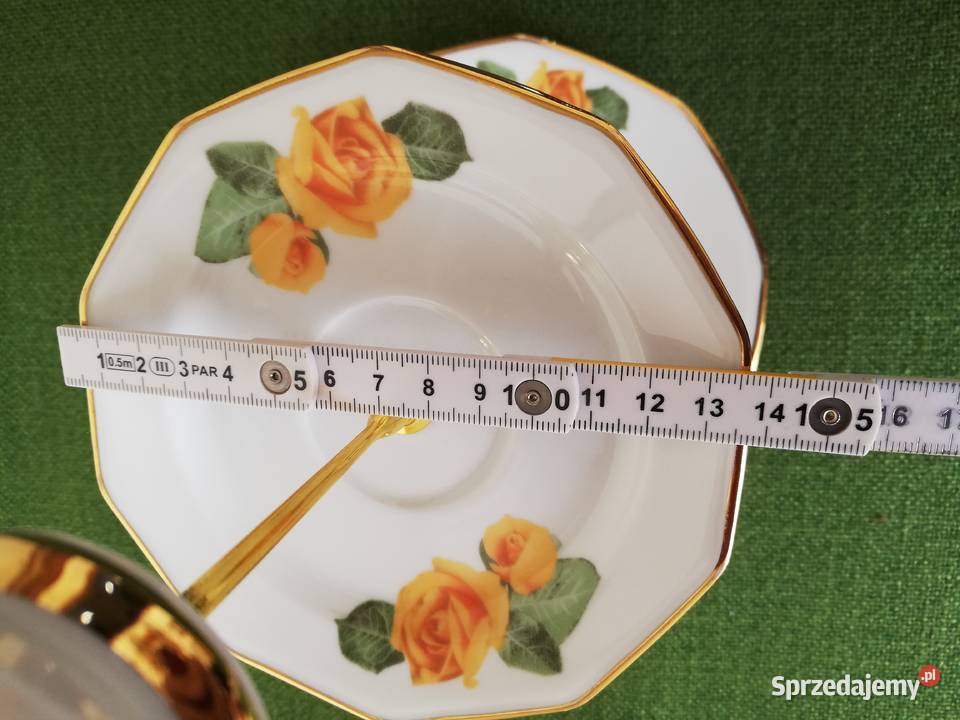 Patera w zółte róże porcelana winterling Gorlice