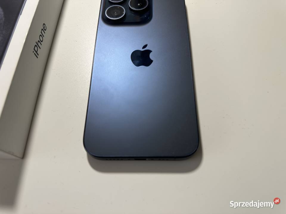 Sprzedam iPhone 15 Pro 128GB Blue Titanium 86 Nowa Sarzyna