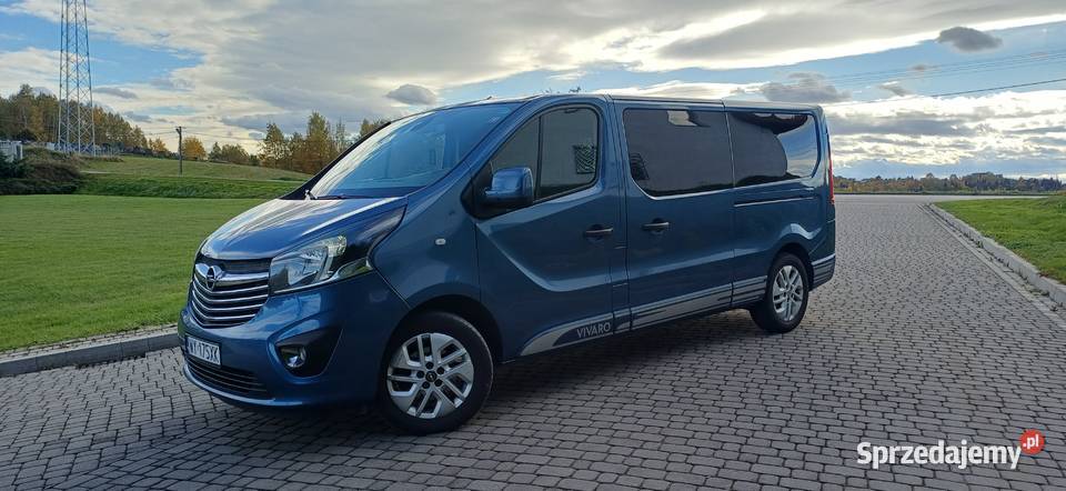 Opel Vivaro 16 145LONG9 osóbsalon polska Wadowice sprzedam