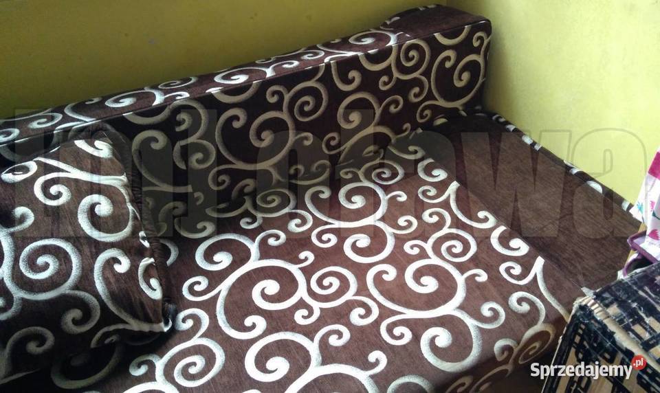 sofa łóżko rozkładane z miejscem na pościel Oława