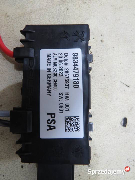 MODUŁ ALARMU OPEL CORSA F 9834479180 Motoryzacja