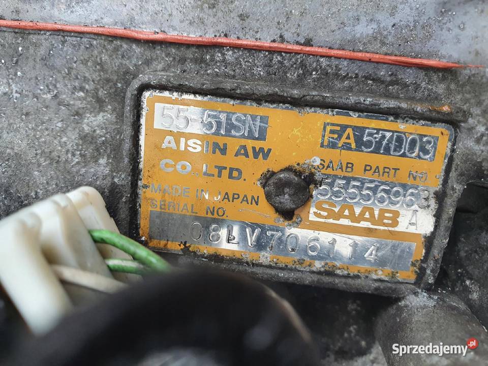 Saab 95 95 19 TiD SKRZYNIA BIEGÓW 5551SN Chełm