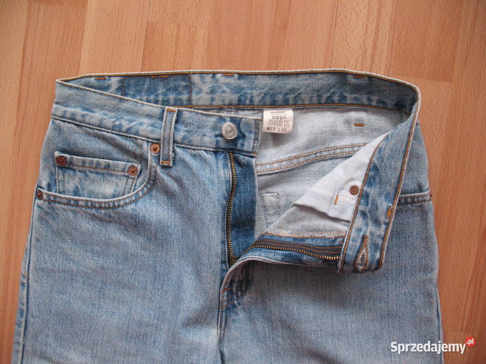 Spodnie LEVI STRAUSS 505 W29 L32 śląskie