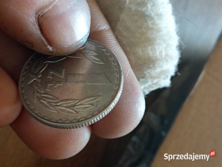 Sprzedam drugie 1 zl 1987 r zzm Chełm sprzedam