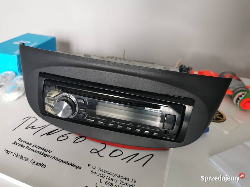 RENAULT Twingo 2 II RAMKA OSŁONA RADIA wielkopolskie Grodzisk Wielkopolski