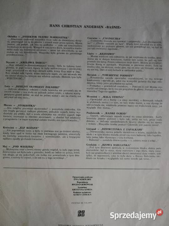 Kalendarze PRL Auta Przedwojenne 1993 Bajki Szczecin