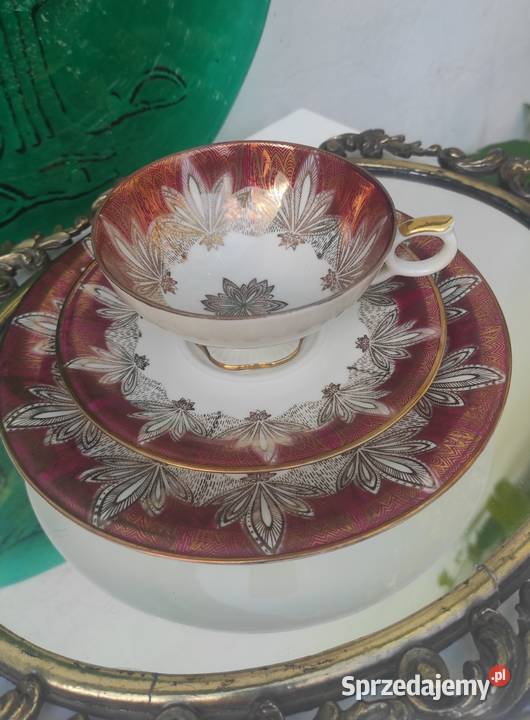 ELFENBEIN  BAVARIA kolekcjonerskie Trio łódzkie Pabianice