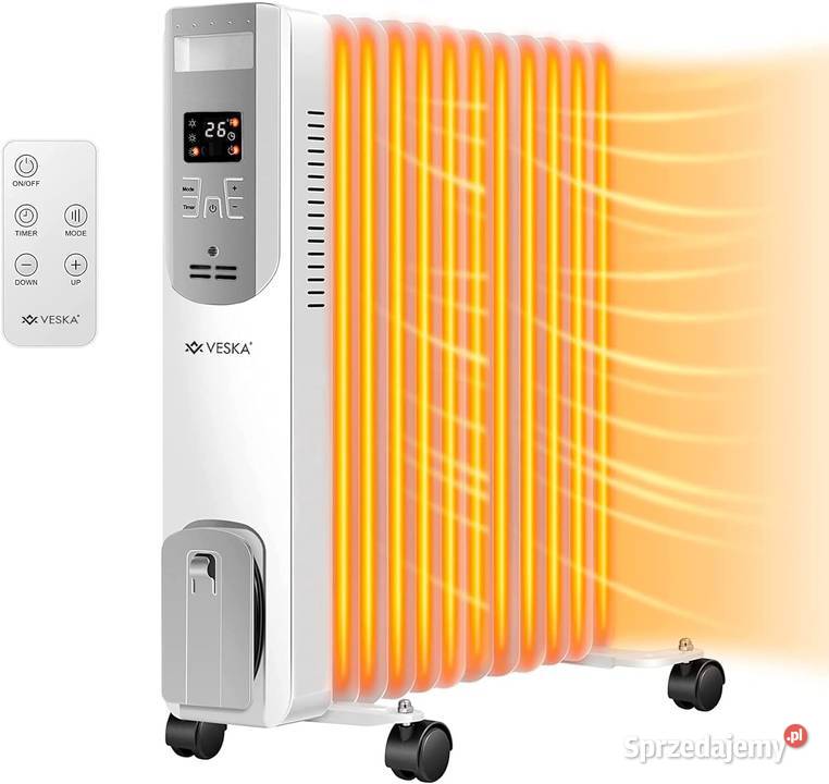 ELEKTRYCZNY GRZEJNIK OLEJOWY 2500W VESKA DE Kalety