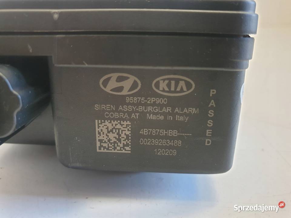 Kia Sorento II SYRENA ALARMU 958752P900 Klakson