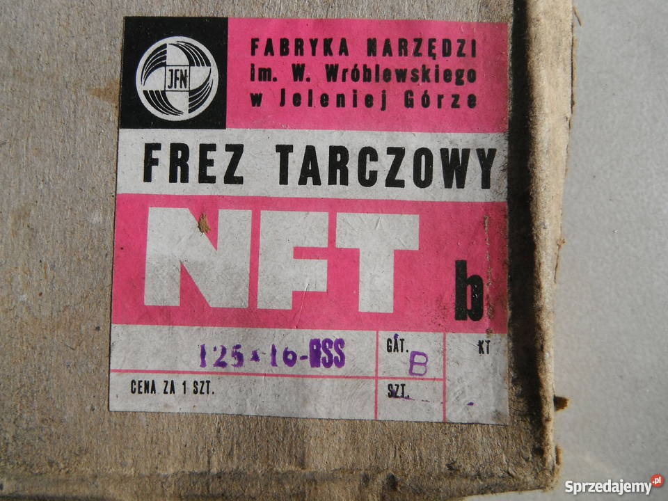 Frezy tarczowe NFTb różne Nowe Produkcja Jelenia