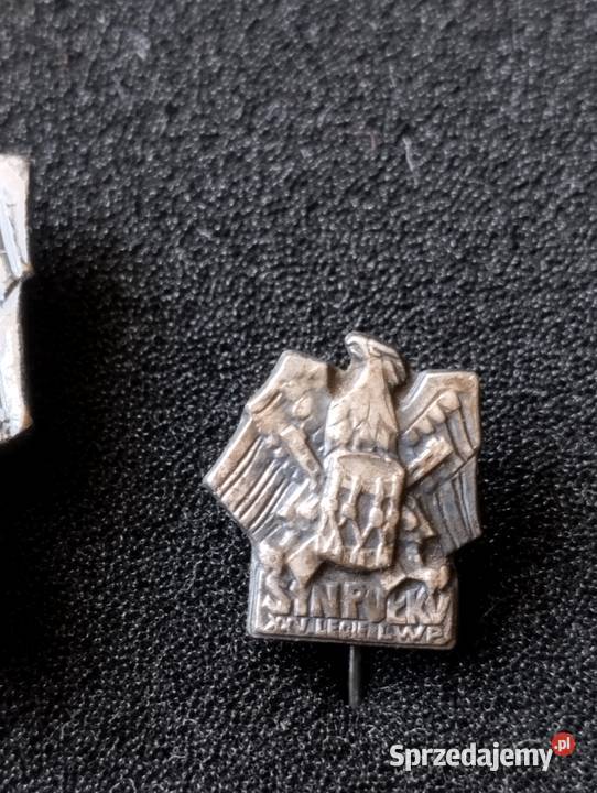 Odznaka Syn Pułku z miniaturką wielkopolskie