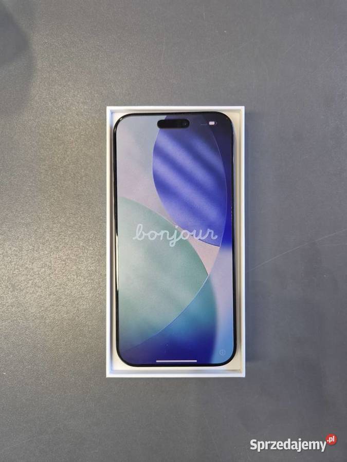 Syndyk sprzeda Iphone 16 Pro 256 GB Black Wejherowo