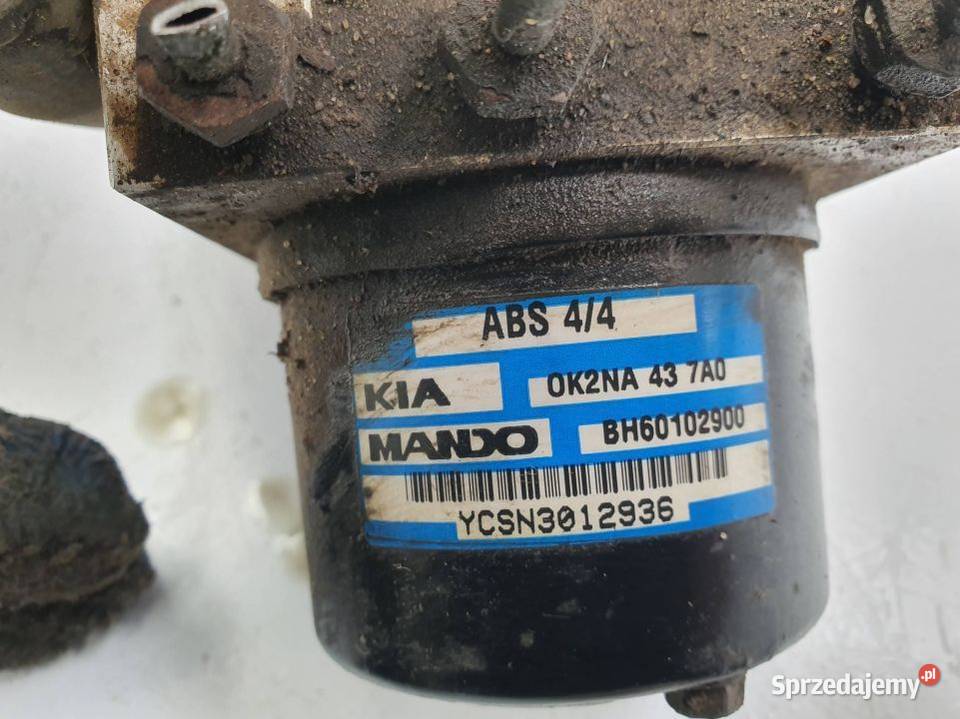 POMPA ABS HAMULCOWA KIA SHUMA II OK2NA437AE Pozostałe Lipno sprzedam