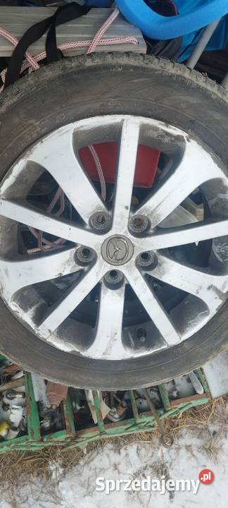 Felgi alu do mazdy 5 i dojazdówka Grębiszew