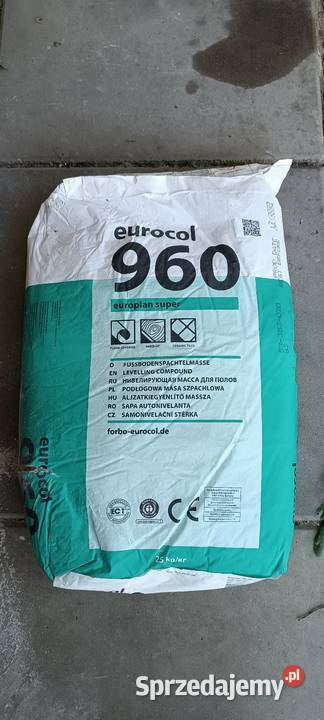 Szpachla eurocol 960 Uszczelniacze, kleje, piany Namysłów