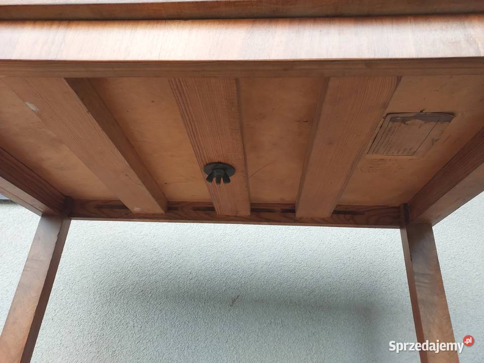 Stary stolik RTV pod telewizor obrotowy blat Meble Tczew