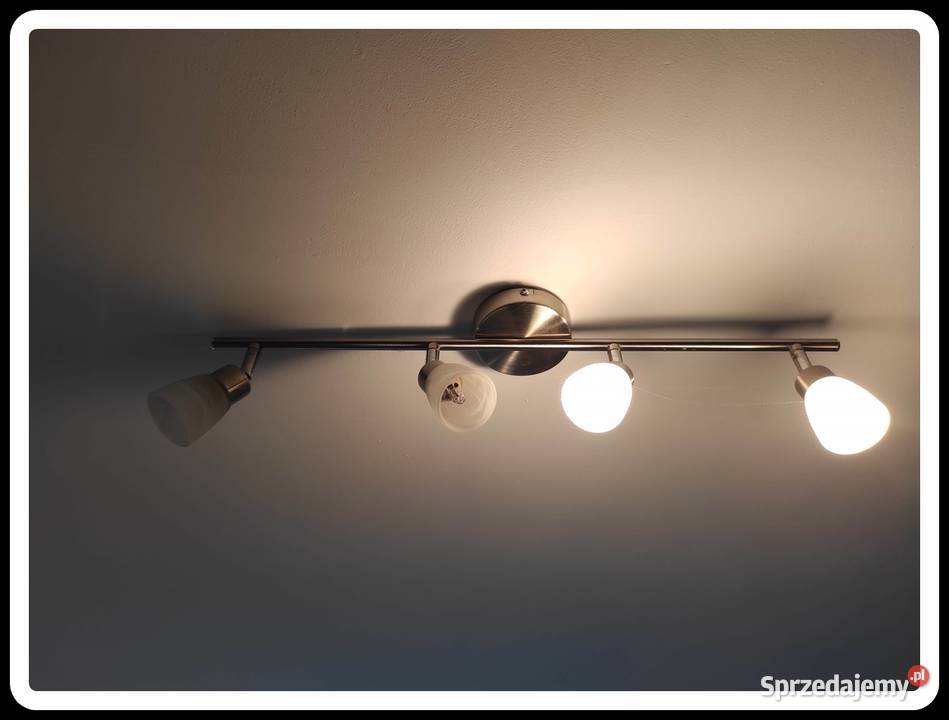 Lampa sufitowa z 4 kloszami Płock