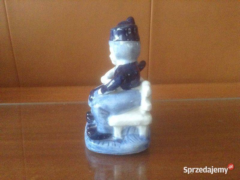 Stara figurka porcelanowa ręcznie malowana Para opolskie Opole