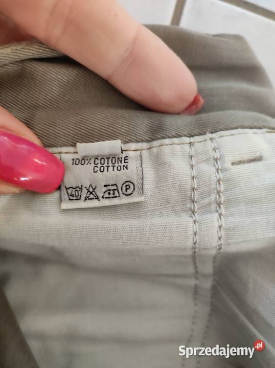 unikat włoskie vintage spodnie materiałowe Kielce