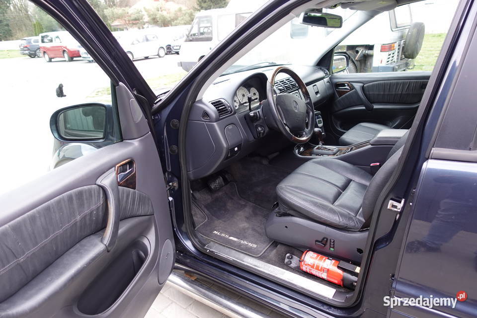 Mercedes ML 55 AMG pojemność 5439 3 347 Fajna benzyna ML Zgierz