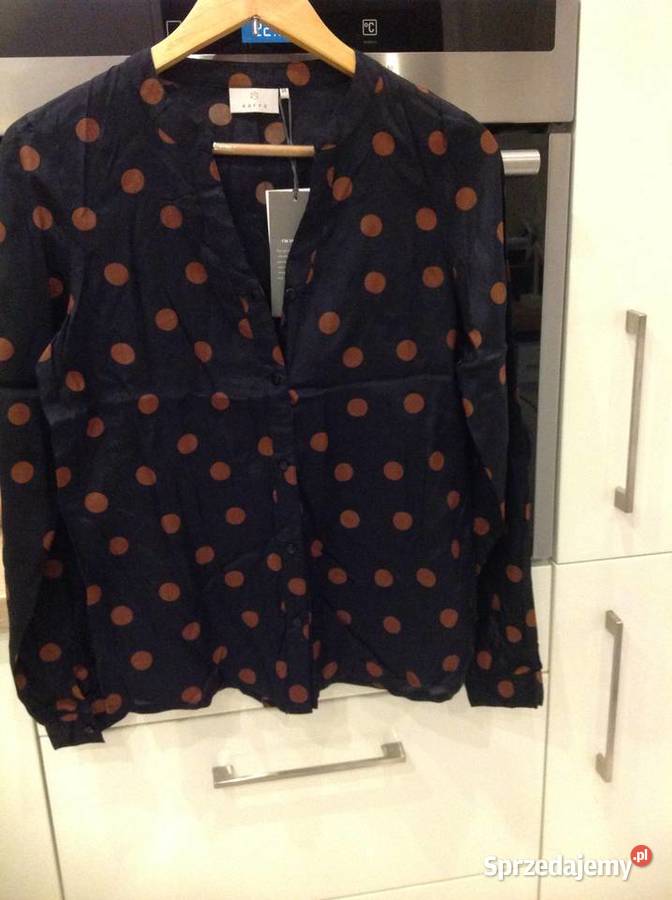 Koszula Damska KAFEE Czarna w Grochy XS NOWA lubuskie Nowa Sól