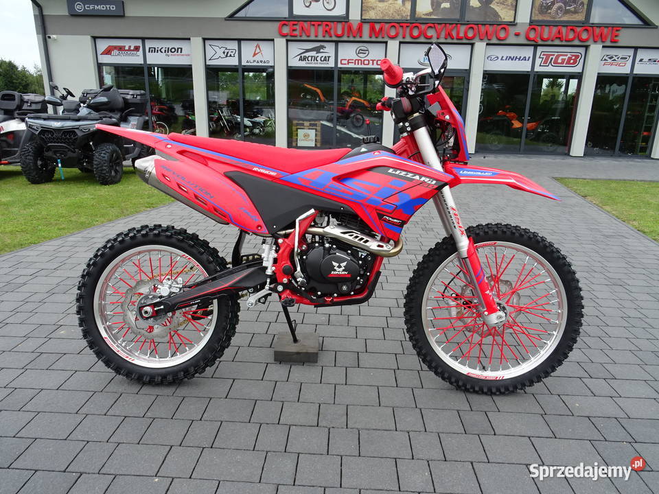 NOWOŚĆ CROSS ASIX LIZZARD 250 CC 2118 CZERWONY Kraków