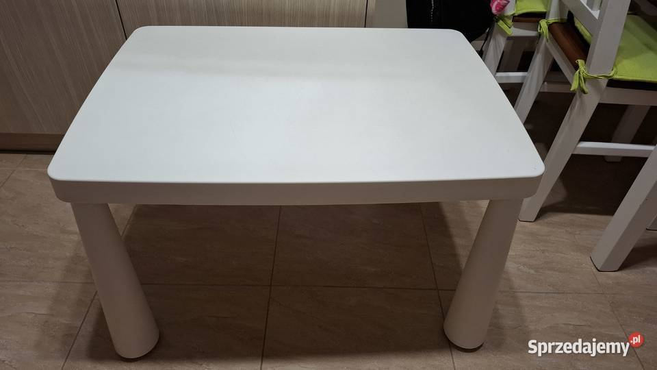 Stolik 2 krzesełka IKEA MAMMUT zestaw dzieci Wrocław