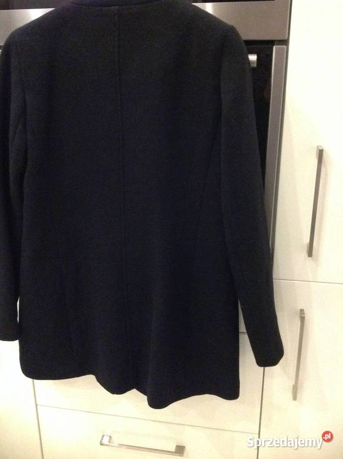 Czarny Płaszcz Damski RIVER ISLAND SM M NOWY Wiosenna/Jesienna  lubuskie sprzedam