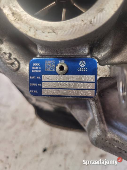 TURBOSPRĘŻARKA AUDI A4 B9 A5 8W 20 TDI śląskie Przystajń
