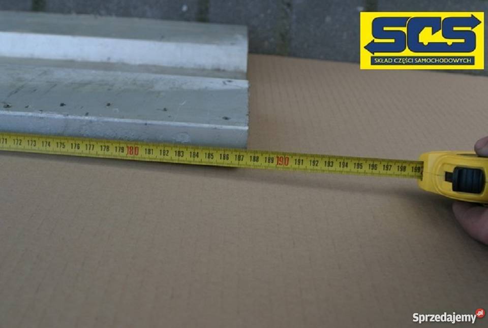 NACZEPA PLANDEKA KLAPA BOK BURTA ZABUDOWY 187x35 Karoseria Bieleń