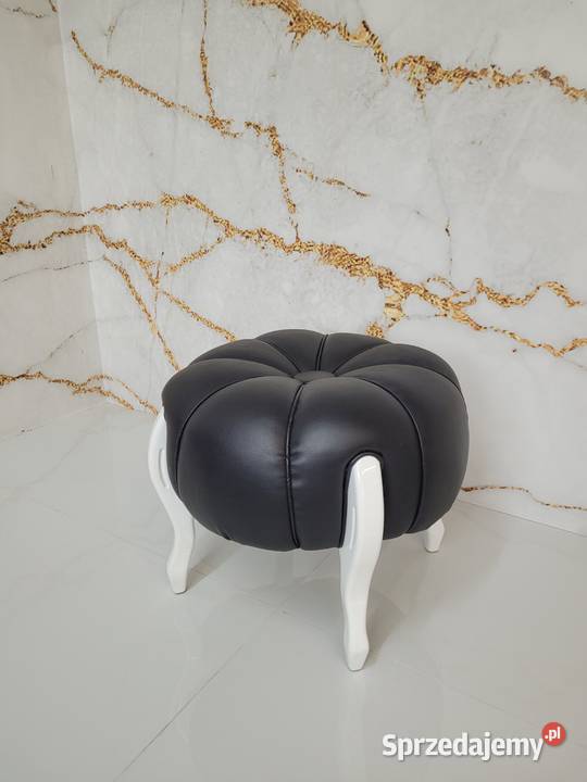 Pufa glamour okrągła AKANT Gierałtowiczki