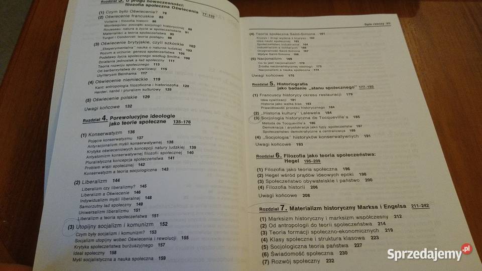 Historia myśli socjologicznej Jerzy Szacki 2007 miękka Kultura i Rozrywka Gdańsk