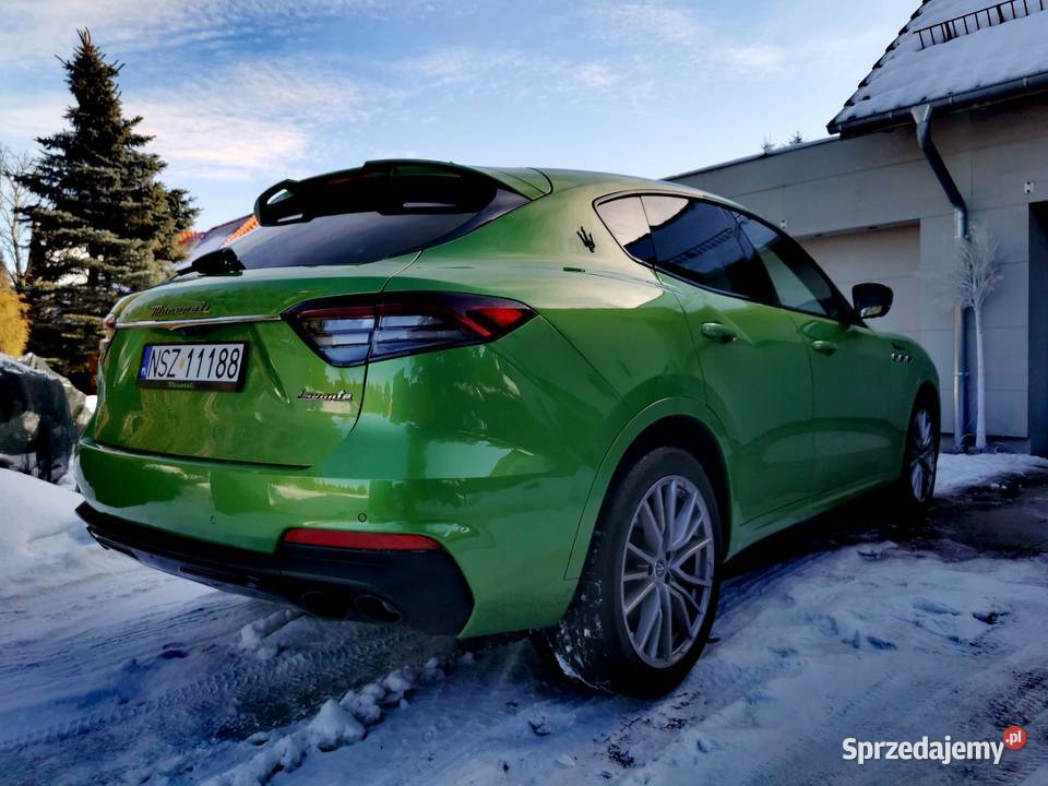 MASERATI LEVANTE MODENA WERSJA LIMITOWANA tempomat Szczytno