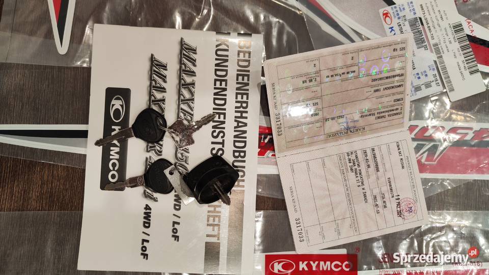 Kymco Maxxer 450i 4x4 2019r nieuszkodzony Lubsko