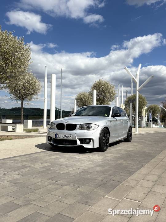 BMW Seria 1 E87 20d Mpakiet Shadow Line Skóra 18 Rok produkcji 2007 Włocławek sprzedam