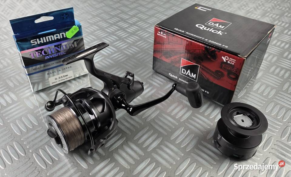 Kołowrotek Dam Quick 6 6000 Fs wolny bieg Marki sprzedam