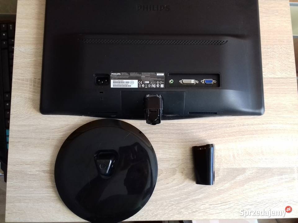 Monitor LED Philips 196VLA używany sprawny DVI Monitory i projektory Bydgoszcz sprzedam