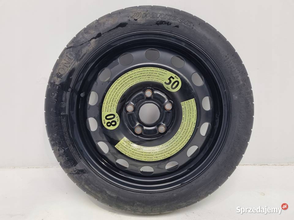 KOŁO DOJAZDOWE ZAPASOWE Audi Seat Vw Golf VI Chełm