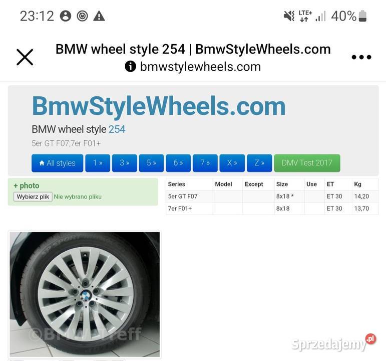 Bmw x3 e83 bmw 7 bmw 5GT 1850235 BMW (oryginalne) dolnośląskie Góra sprzedam