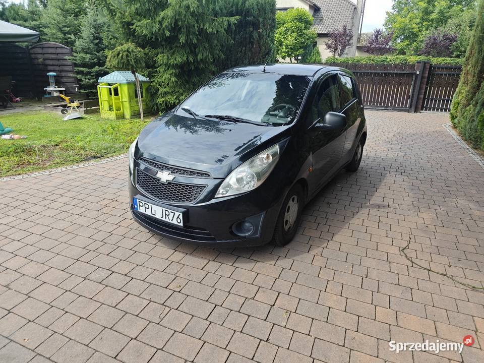 Chevrolet Spark 10 68 2009 160 przebiegu wielkopolskie Chocz