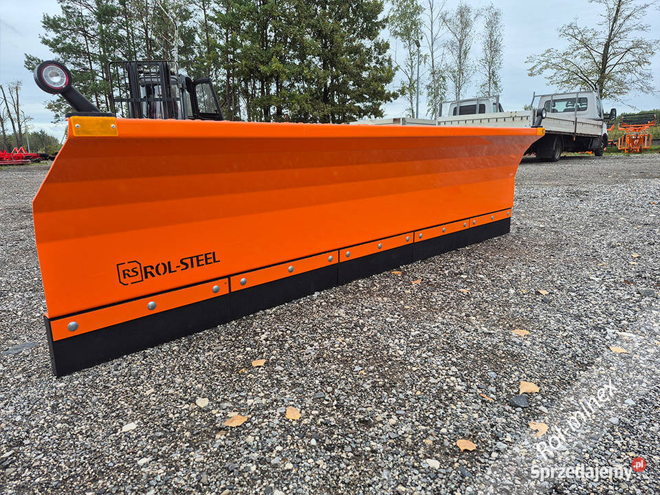 Pług do śniegu Amortyzacja sprężynowa 2w1 Janów Lubelski