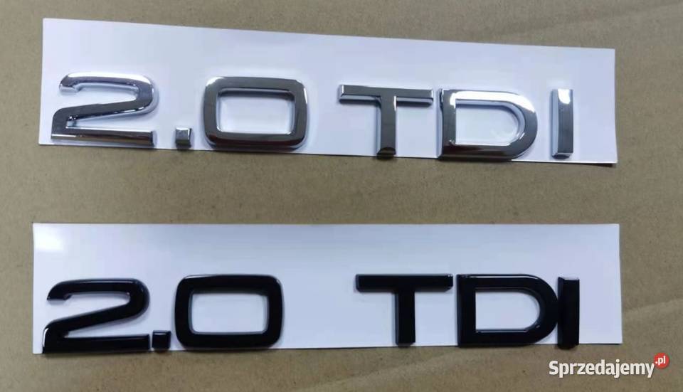 NOWY znaczek 20TDI emblemat 20 TDI znaczek sprzedam