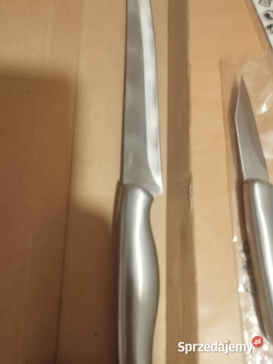 Zestaw noży ze stali nierdzewnej pomorskie