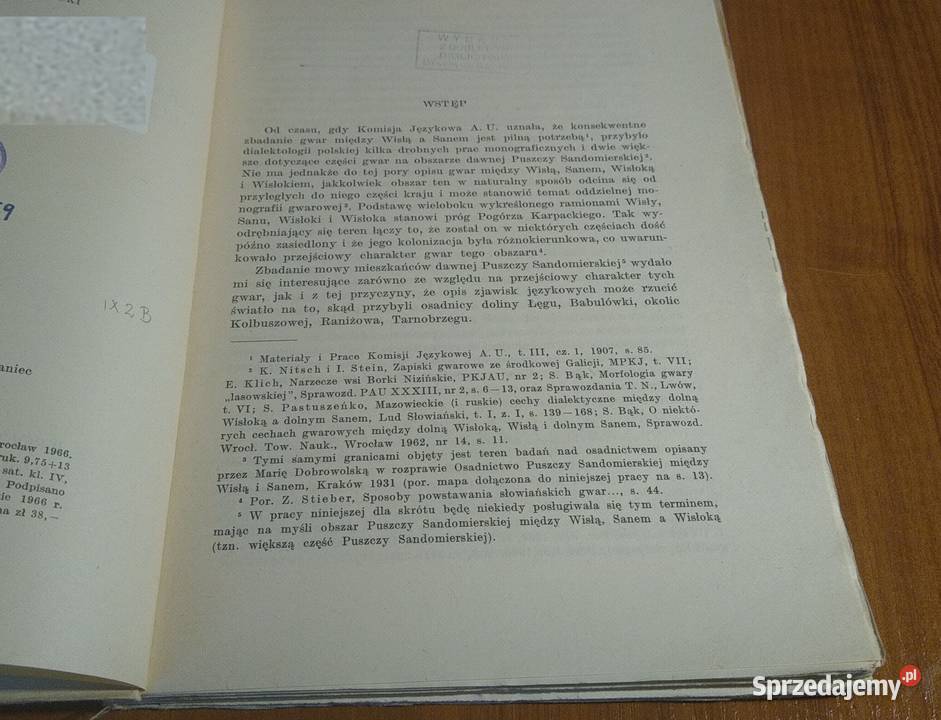 Charakterystyka fonetyczna gwar między Wisłą Gdańsk