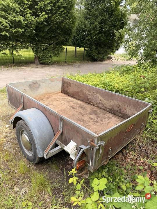 Przyczepka samochodowa przyczepa Bckmann 12T na lubuskie Zielona Góra